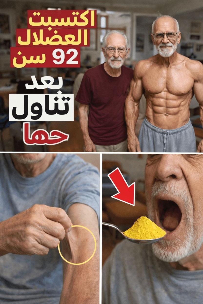 ٧ أطعمة أساسية لدعم صحة العضلات ومكافحة فقدان الكتلة العضلية المرتبط بتقدّم العمر لدى كبار السن