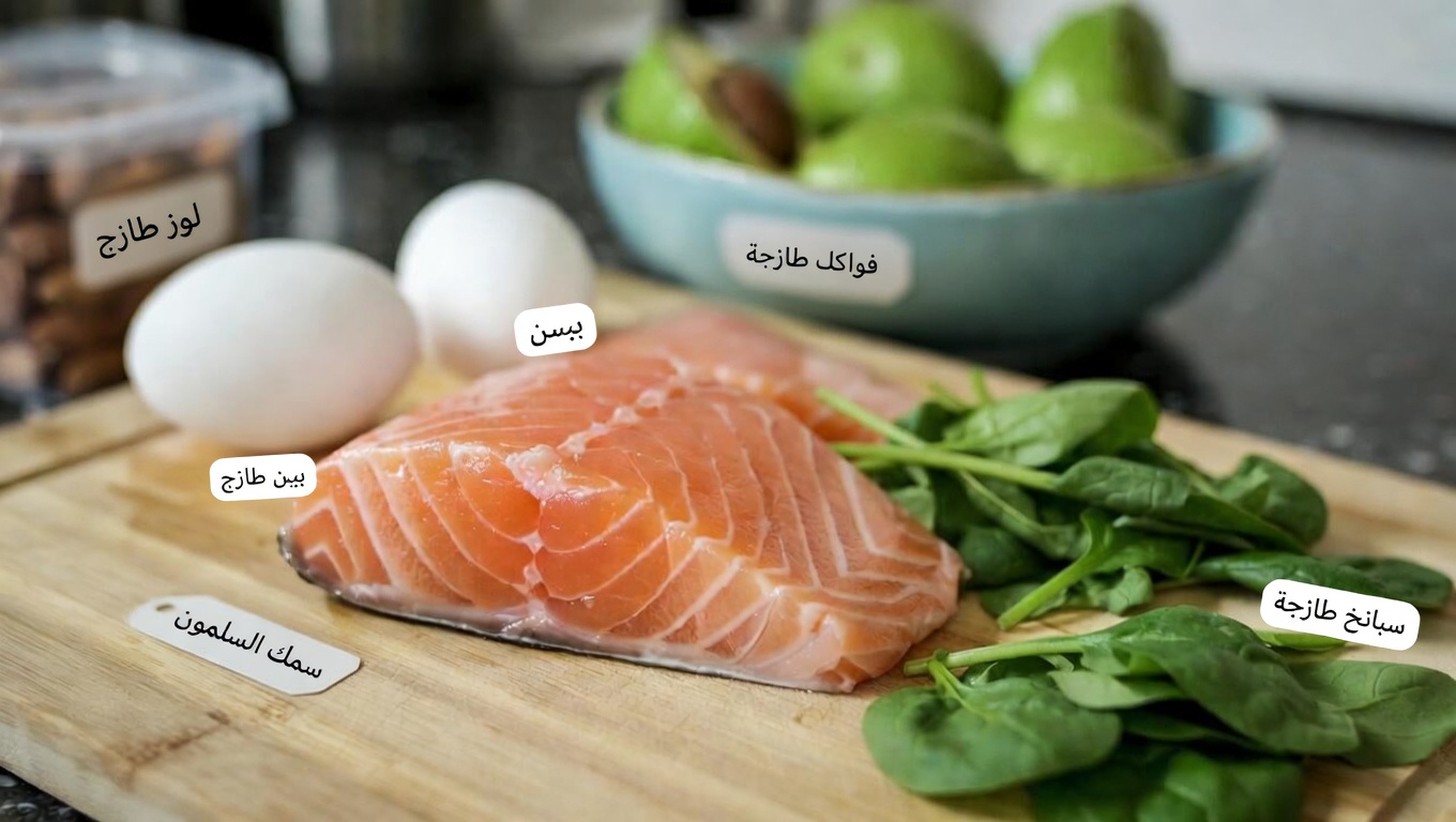 ٧ أطعمة أساسية لدعم صحة العضلات ومكافحة فقدان الكتلة العضلية المرتبط بتقدّم العمر لدى كبار السن