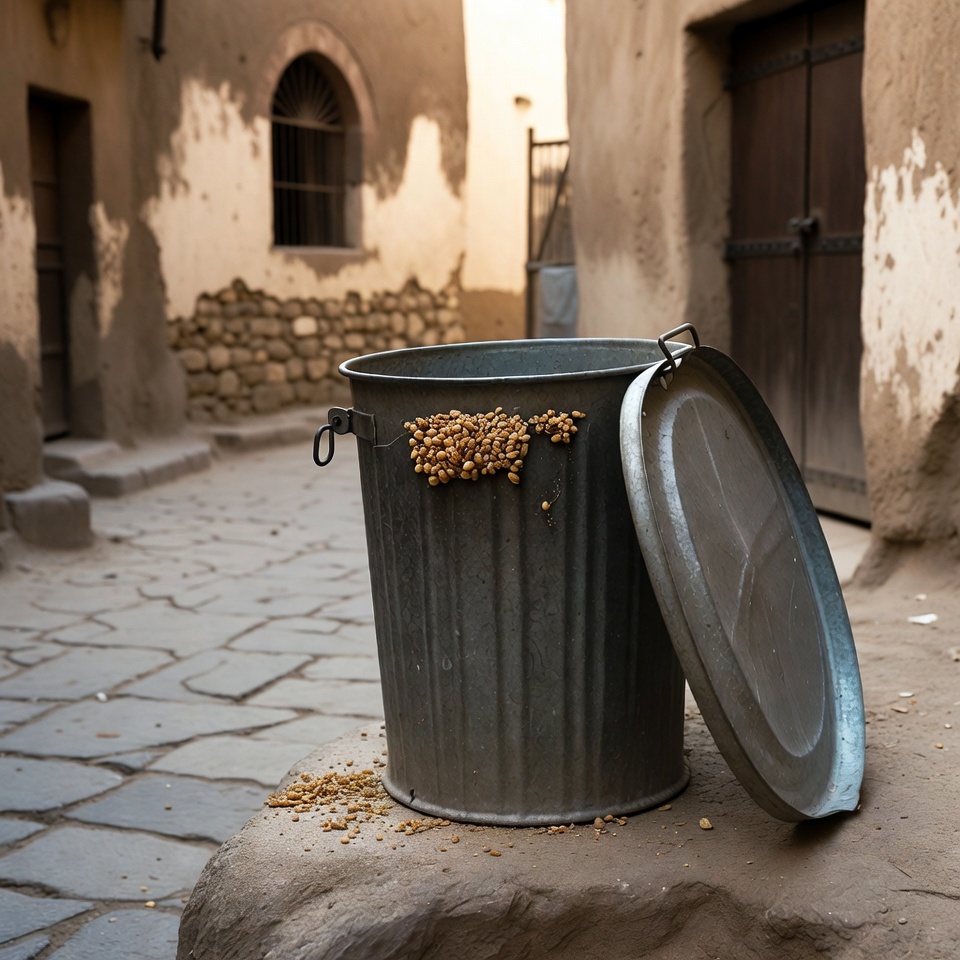 اليرقات في سلة القمامة؟ إليك كيفية منعها