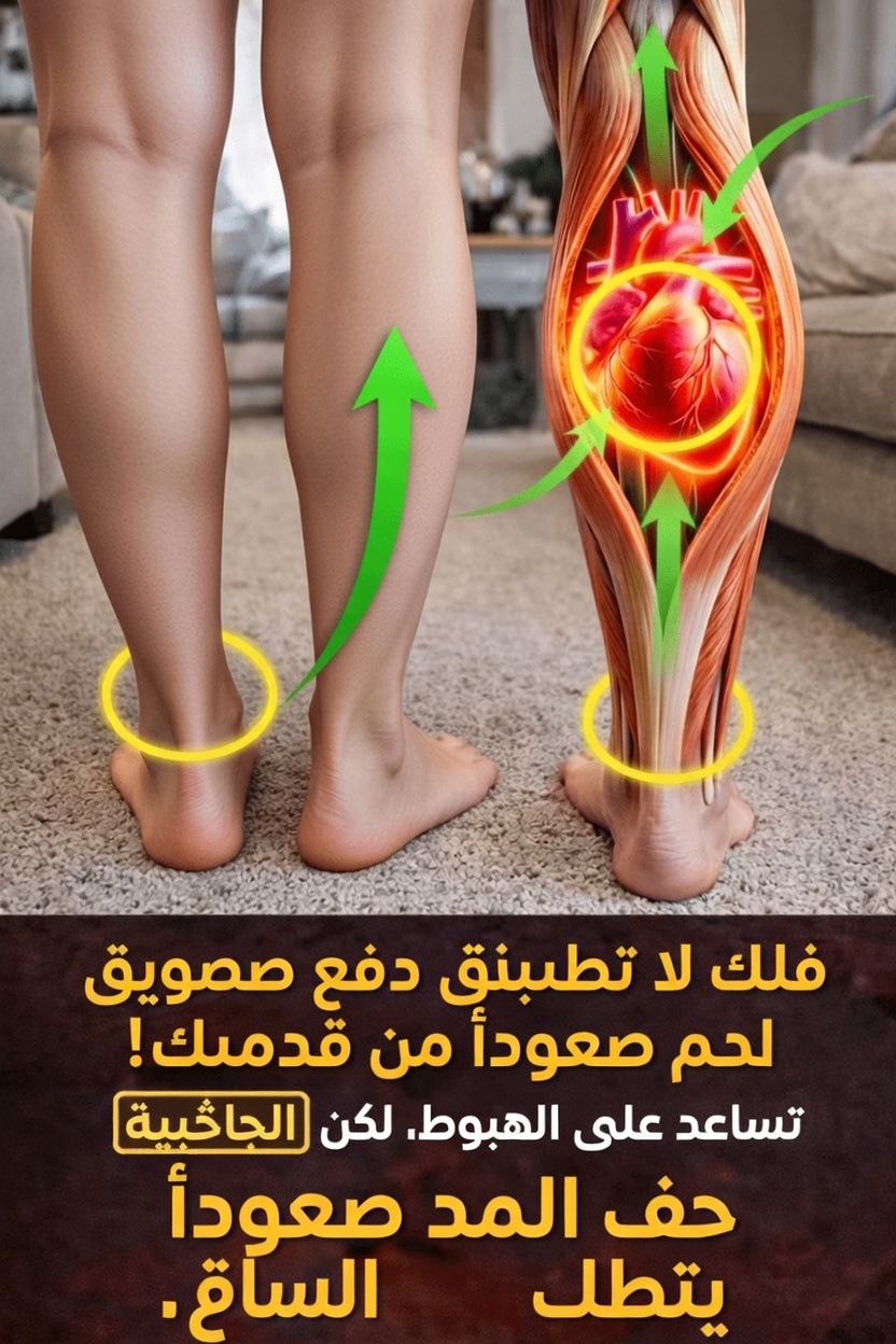 لماذا تُسمّى عضلات ربلة الساق بـ«القلب الثاني»؟