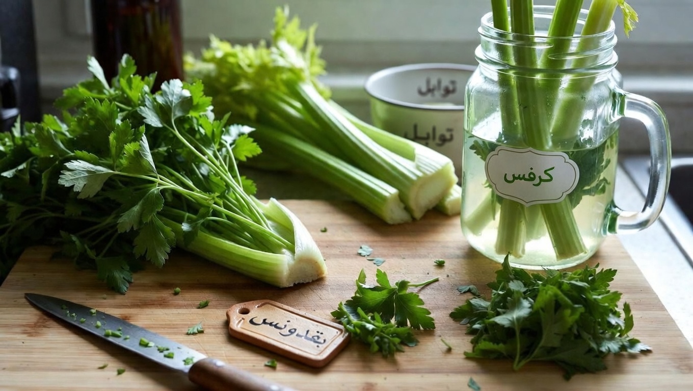 اكتشف الدور المفاجئ للبقدونس والكرفس في دعم صحة الكلى بشكل طبيعي