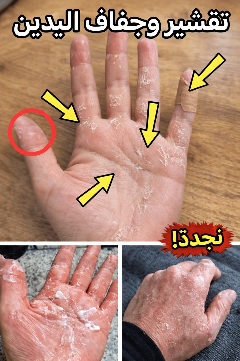 لماذا قد تتقشّر وتتقشر يداك؟ العادات اليومية التي يمكن أن تساعد في استعادة الراحة