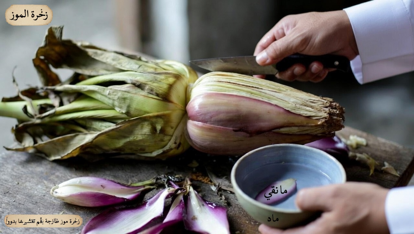استكشاف القيمة الغذائية لزهرة الموز: مكوّن تقليدي يحظى باهتمام حديث