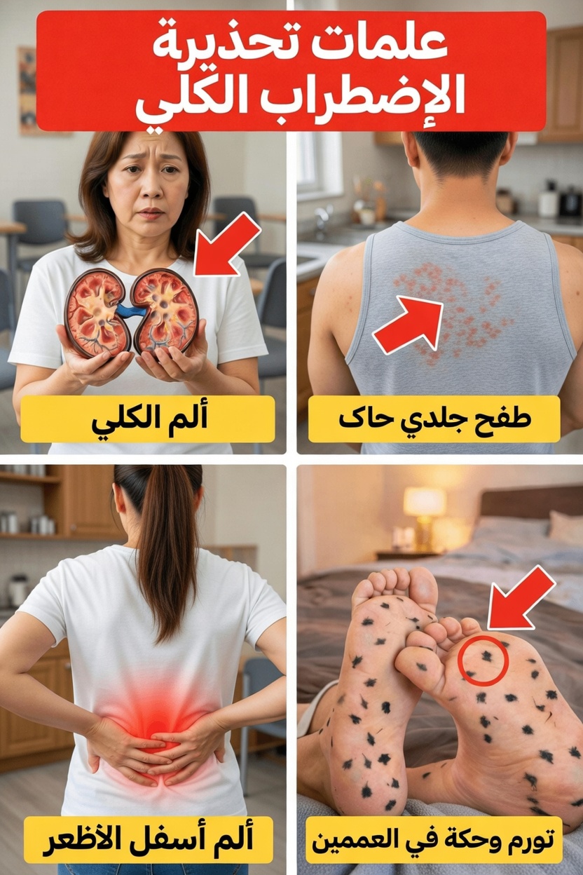 10 علامات إنذار مبكرة تشير إلى أن كليتيك قد تكونان في مشكلة