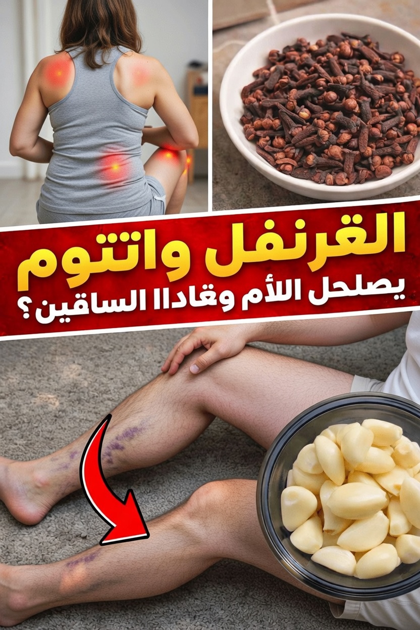استكشاف طرق طبيعية لدعم راحة الساقين: رؤى حول القرنفل والثوم