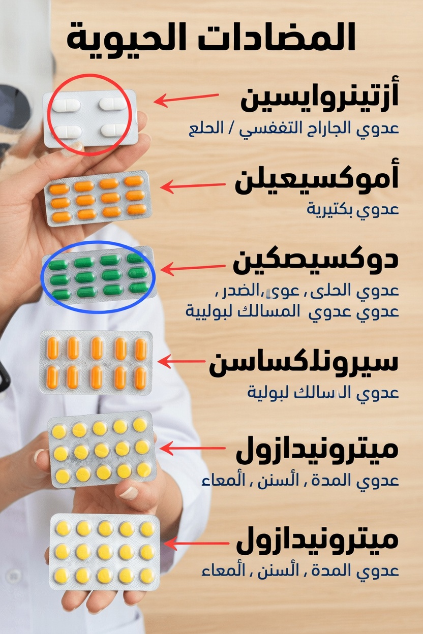 أكثر 5 أنواع شائعة من المضادات الحيوية يجب على الجميع فهمها: استخداماتها ولماذا هي مهمة