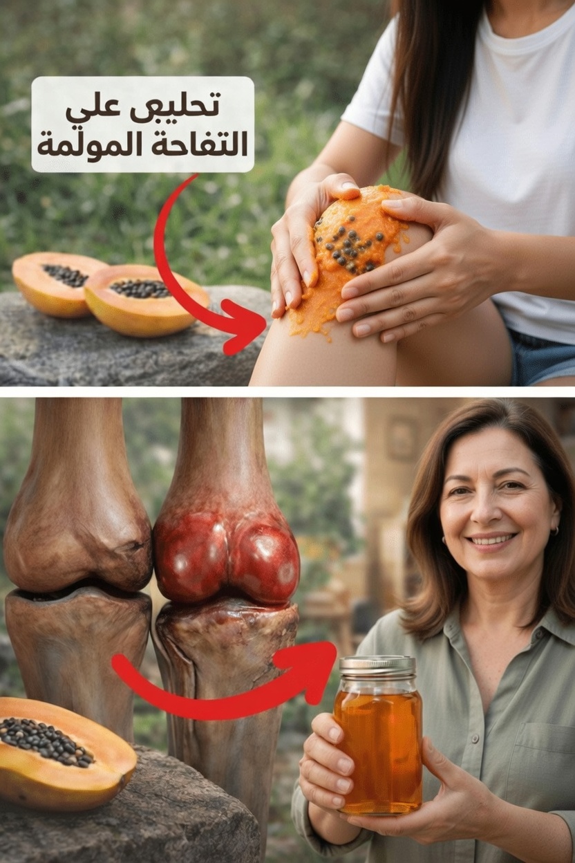 معجون البابايا الخضراء وبذور البابايا: طقس منزلي بسيط لراحة المفاصل اليومية قد ترغب في تجربته