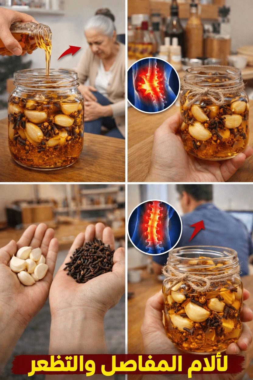 اكتشف الفوائد المفاجئة لزيت الثوم والقرنفل المنقوع لراحة المفاصل اليومية وتخفيف آلام الساق