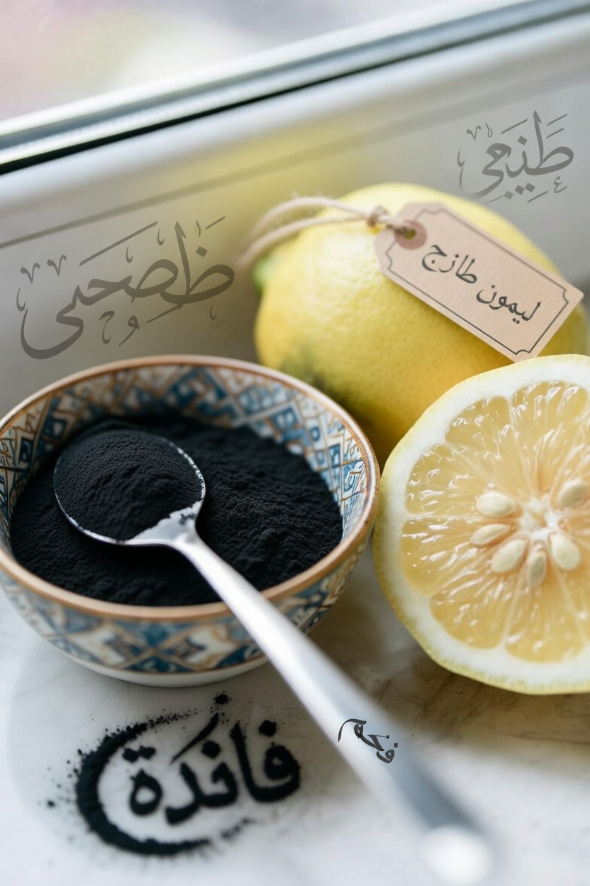 اكتشف كيفية دمج عصير الليمون مع الفحم النشط للتجارب المنزلية اليومية