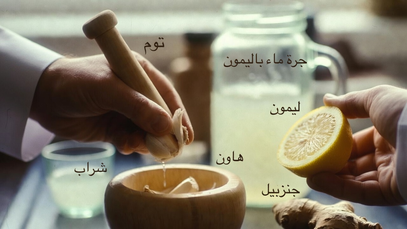 منشط منزلي بسيط لدعم صحة القلب: ما تحتاج معرفته عن الثوم والزنجبيل والليمون وغيرها