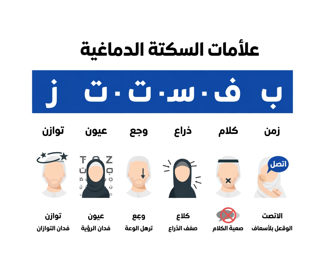 ٨ علامات إنذار مبكرة قد تشير إلى خطر الإصابة بالسكتة الدماغية – و٩ خطوات عملية للمساعدة في خفض احتمالات إصابتك