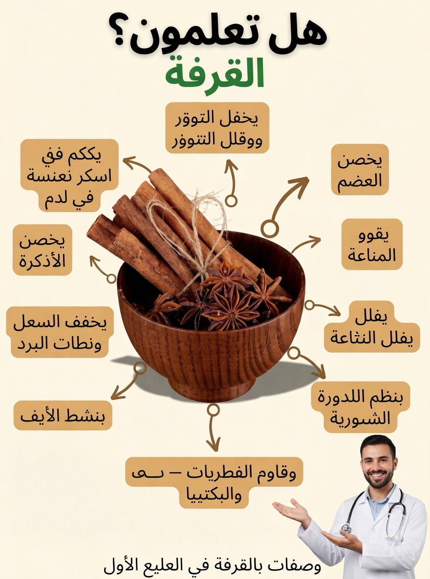 القرفة: 7 علاجات طبيعية قوية مع وصفات منزلية لتحسين صحتك