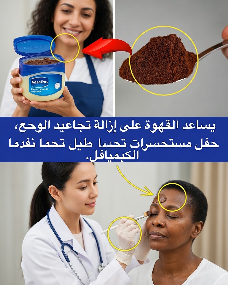 ☕✨ الفازلين والقهوة: 7 وصفات لمقشرات طبيعية لتحويل بشرتك