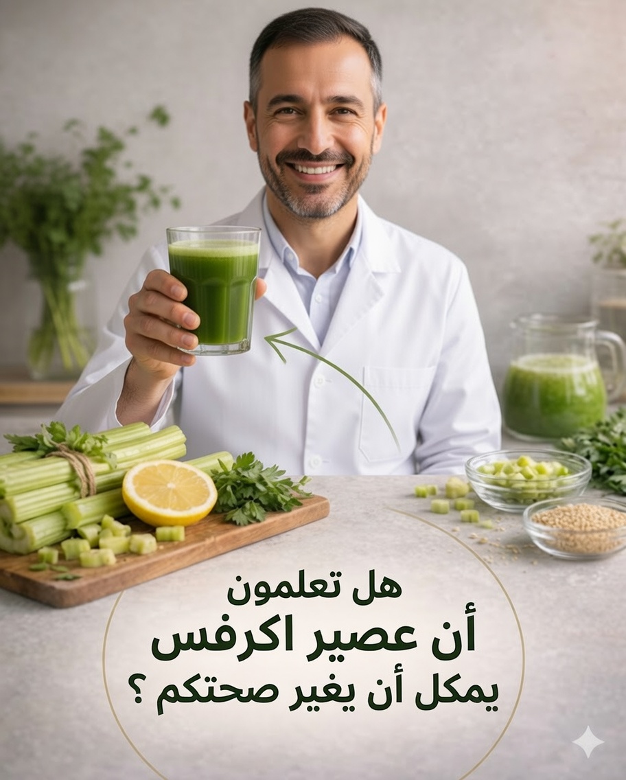 🌿 السر الطبيعي للكرفس: 7 وصفات منزلية قوية لتحسين صحتك
