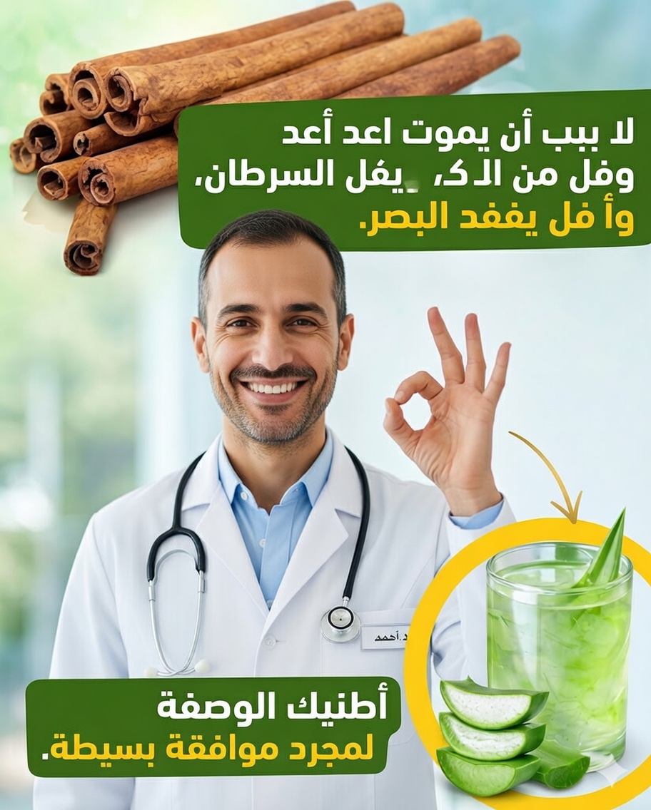 🌿🍯 وصفات صحية بالقرفة والألوفيرا: مشروبات طبيعية تحوّل رفاهيتك