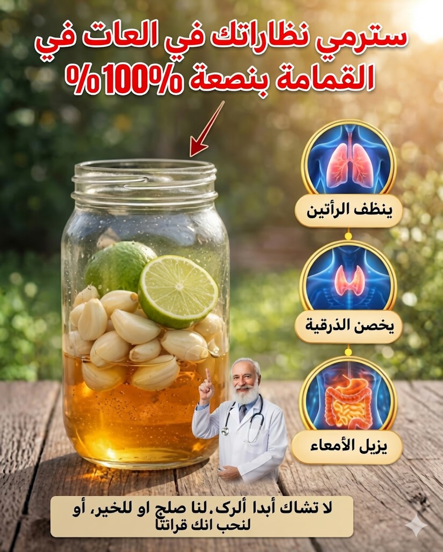 وصفة طبيعية لتحسين البصر ومكافحة تشوش الرؤية