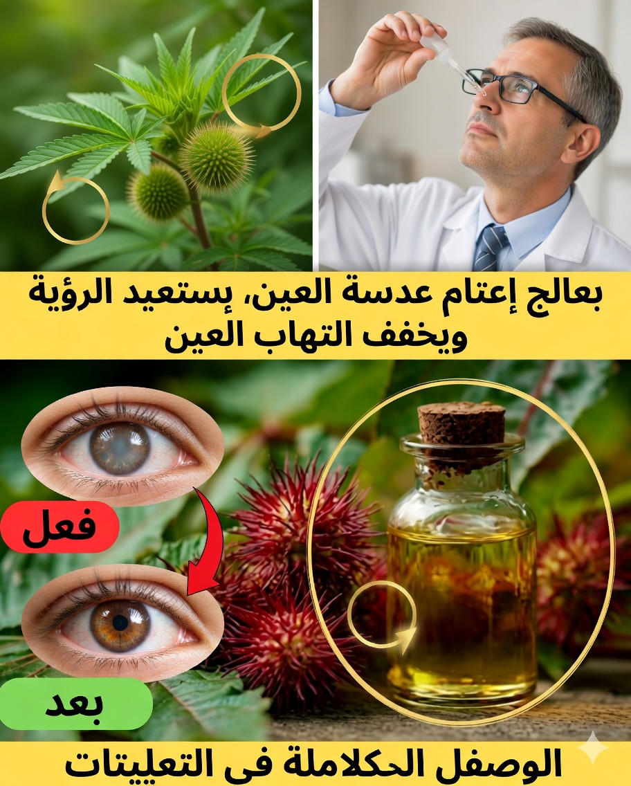 زيت الخروع لتحسين البصر: الفوائد، الخرافات والاستخدام الآمن