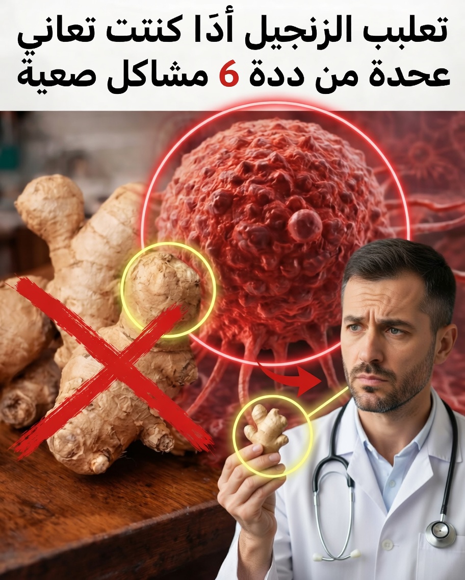 هل الزنجبيل آمن دائمًا؟ الاحتياطات الخفية التي يجهلها الكثيرون