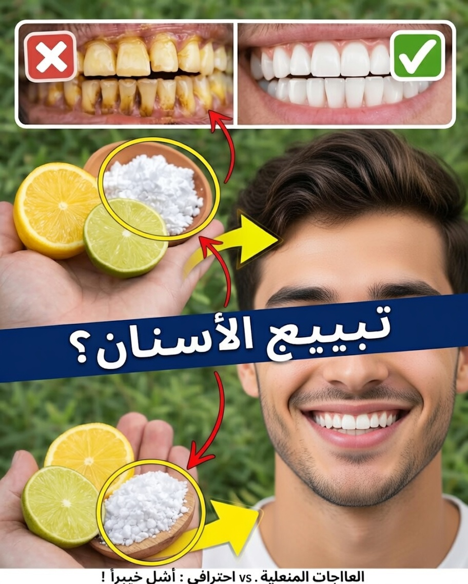 الليمون وبيكربونات الصوديوم لابتسامة أكثر إشراقًا: ما الذي ينجح حقًا وما يجب تجنبه