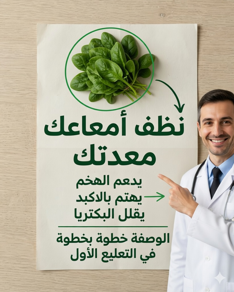 السبانخ: السوبر غذاء الأخضر الذي يُحوّل صحتك (فوائده الحقيقية وكيفية تناوله)