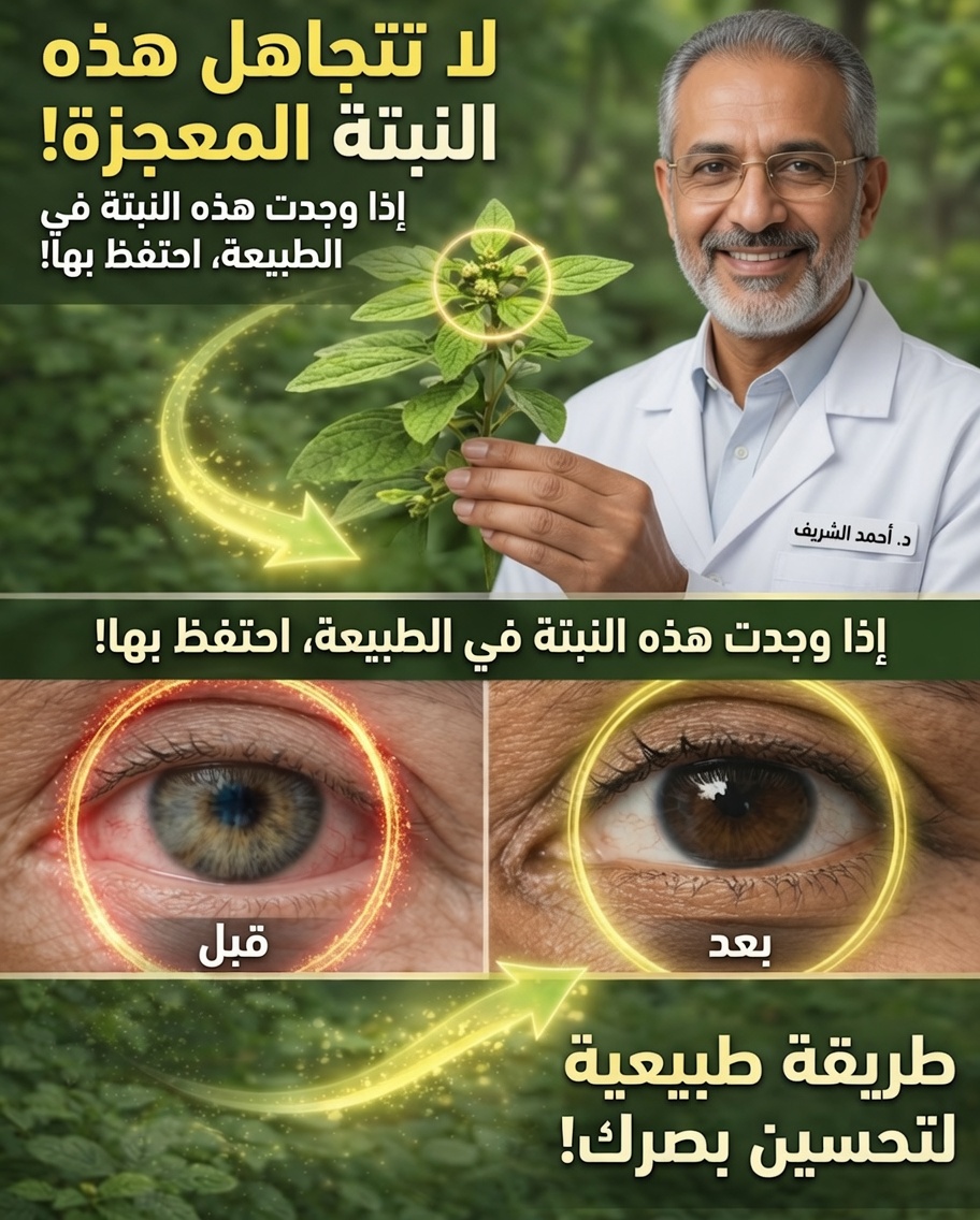 العشبة البرية المدهشة التي كان المعالجون التقليديون يستخدمونها لراحة العينين