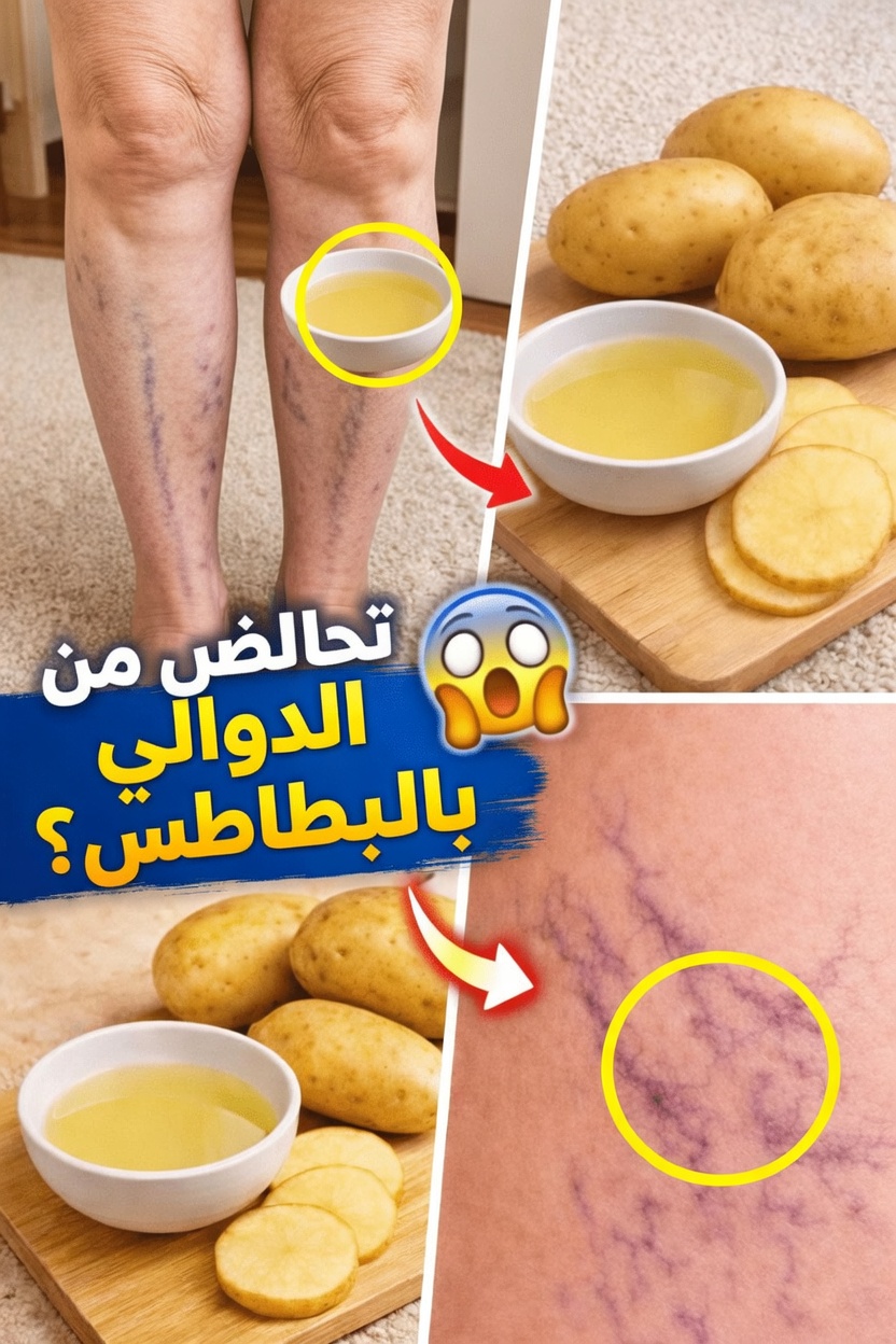 عصير البطاطس: العلاج المنزلي المتواضع الذي يلفت الأنظار بهدوء لأجل الساقين المتعبتين والثقيلتين