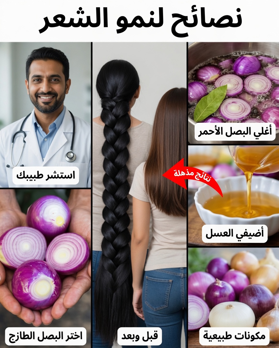 فرك البصل النيء على فروة الرأس ليلًا: الروتين المفاجئ للعناية بالشعر الذي يتحدث عنه الجميع