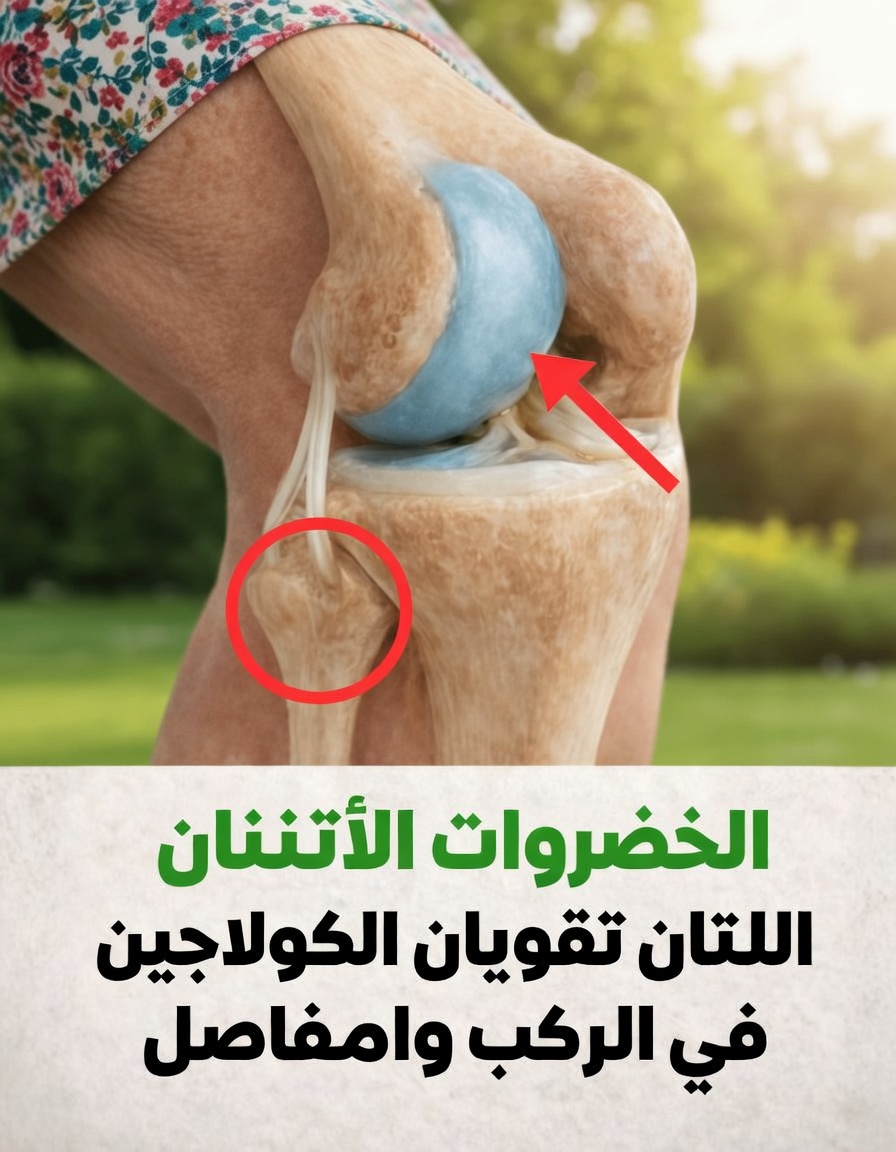 هل يمكن لهذين الخضارين اليوميَّين أن يَدعما الإنتاج الطبيعي للكولاجين في جسمك لركبتين ومفاصل أكثر صحة؟