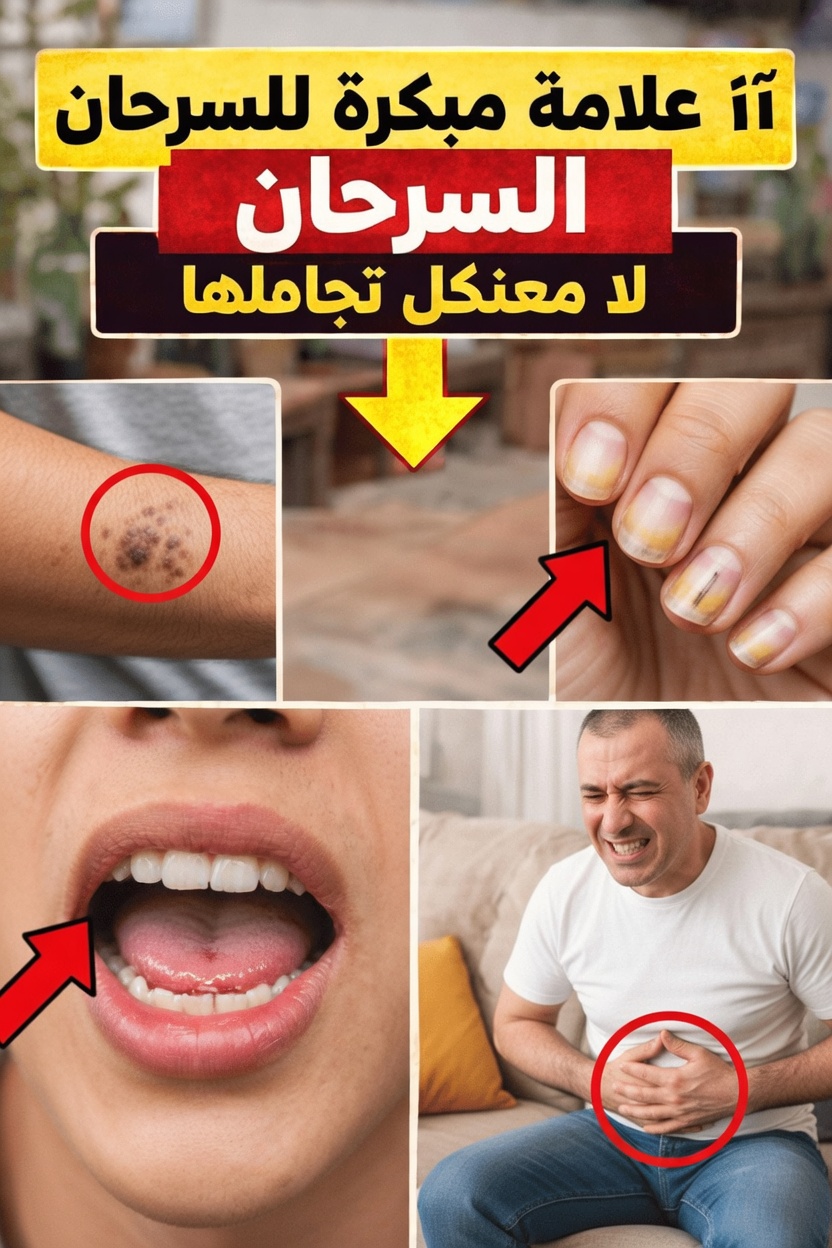 12 علامة مبكرة للسرطان يجب ألا تتجاهلها أبدًا