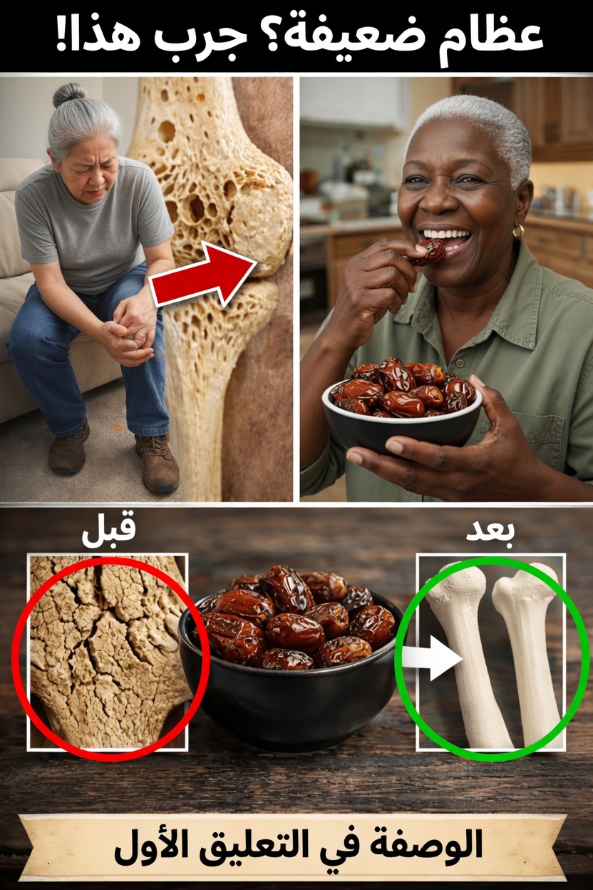 أوقف فقدان العظام قبل فوات الأوان! التمر: حليف طبيعي يقوّي جسمك يومًا بعد يوم