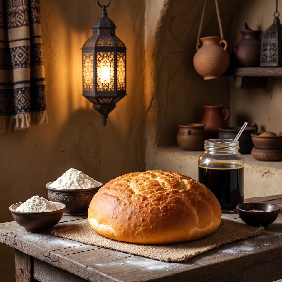 لم أكن أعلم أنه يمكن إعداد الخبز بمكونين فقط!