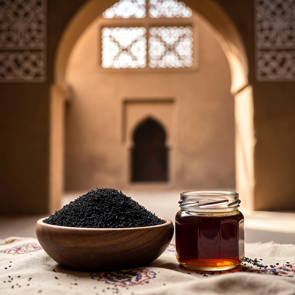 الحبة السوداء والعسل لتعزيز المناعة والشفاء