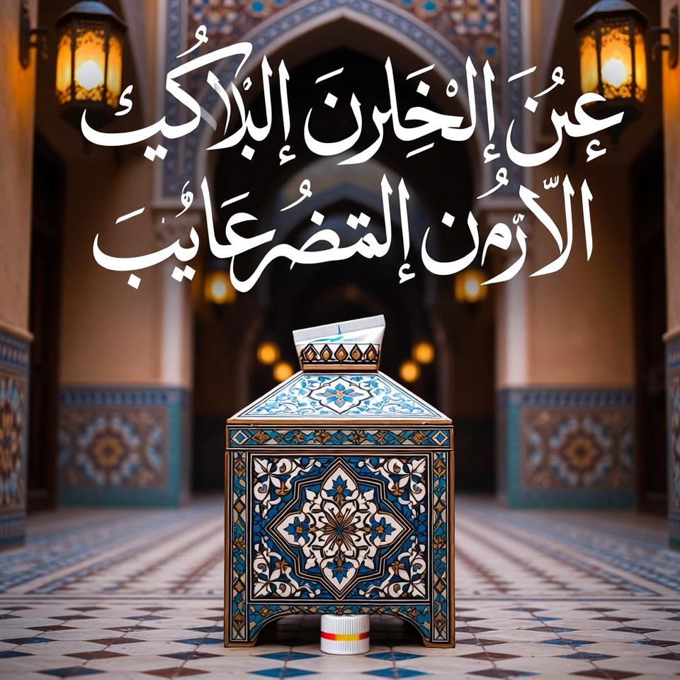 لغز الخط الملون على أنبوب معجون الأسنان