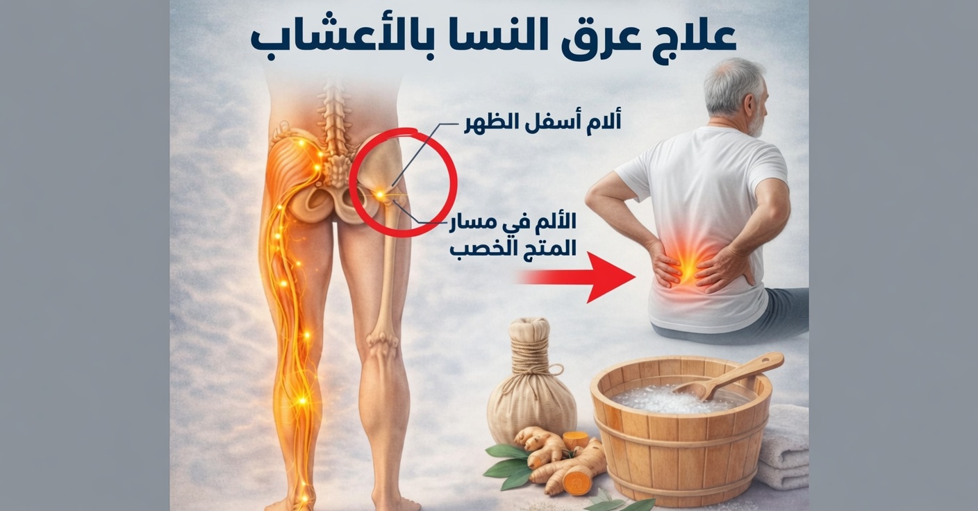 التهاب العصب الوركي: الأعراض وطرق التخفيف الطبيعية