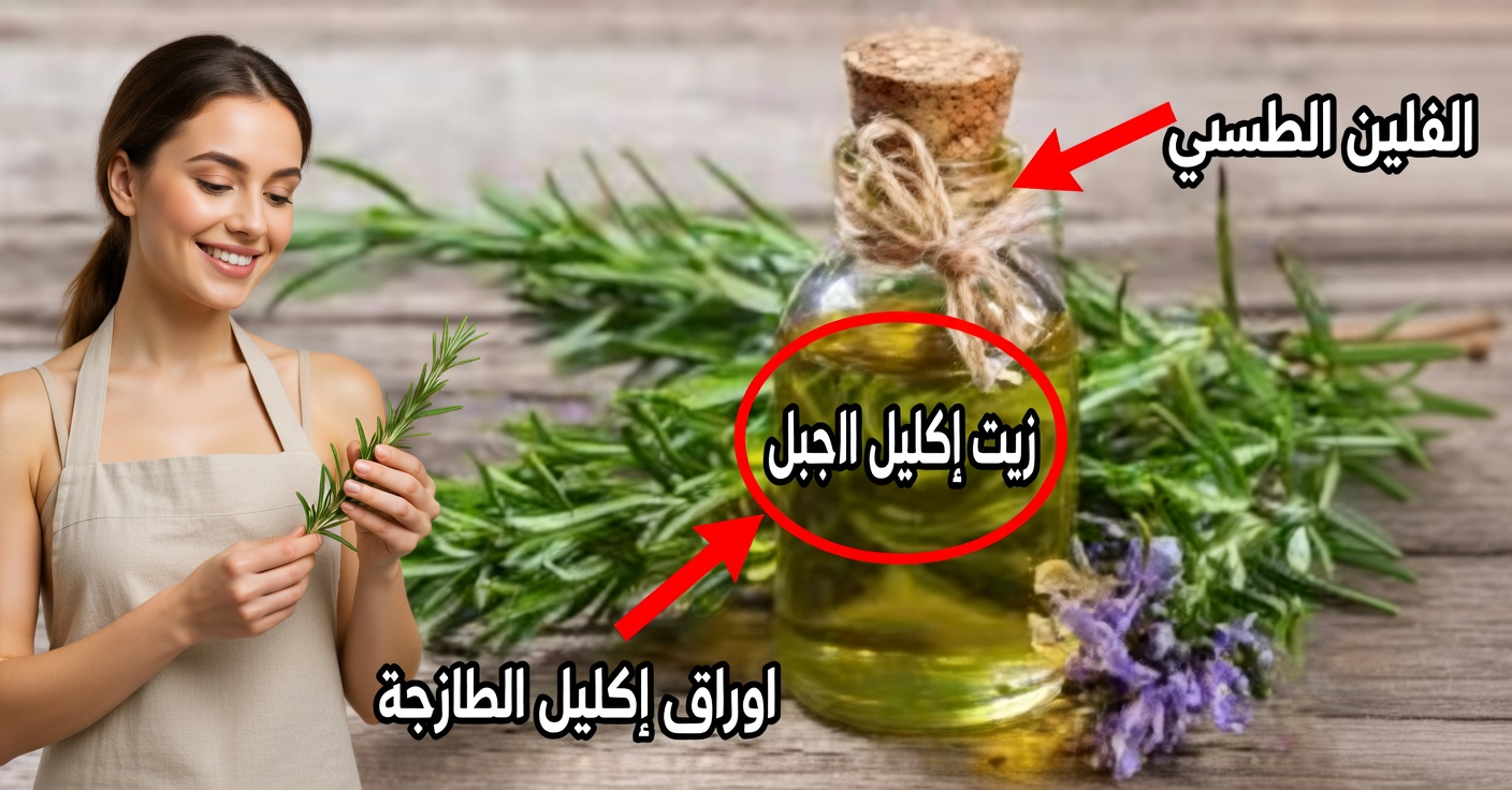 زيت إكليل الجبل المضاد للالتهابات: الوصفة وطريقة الاستخدام