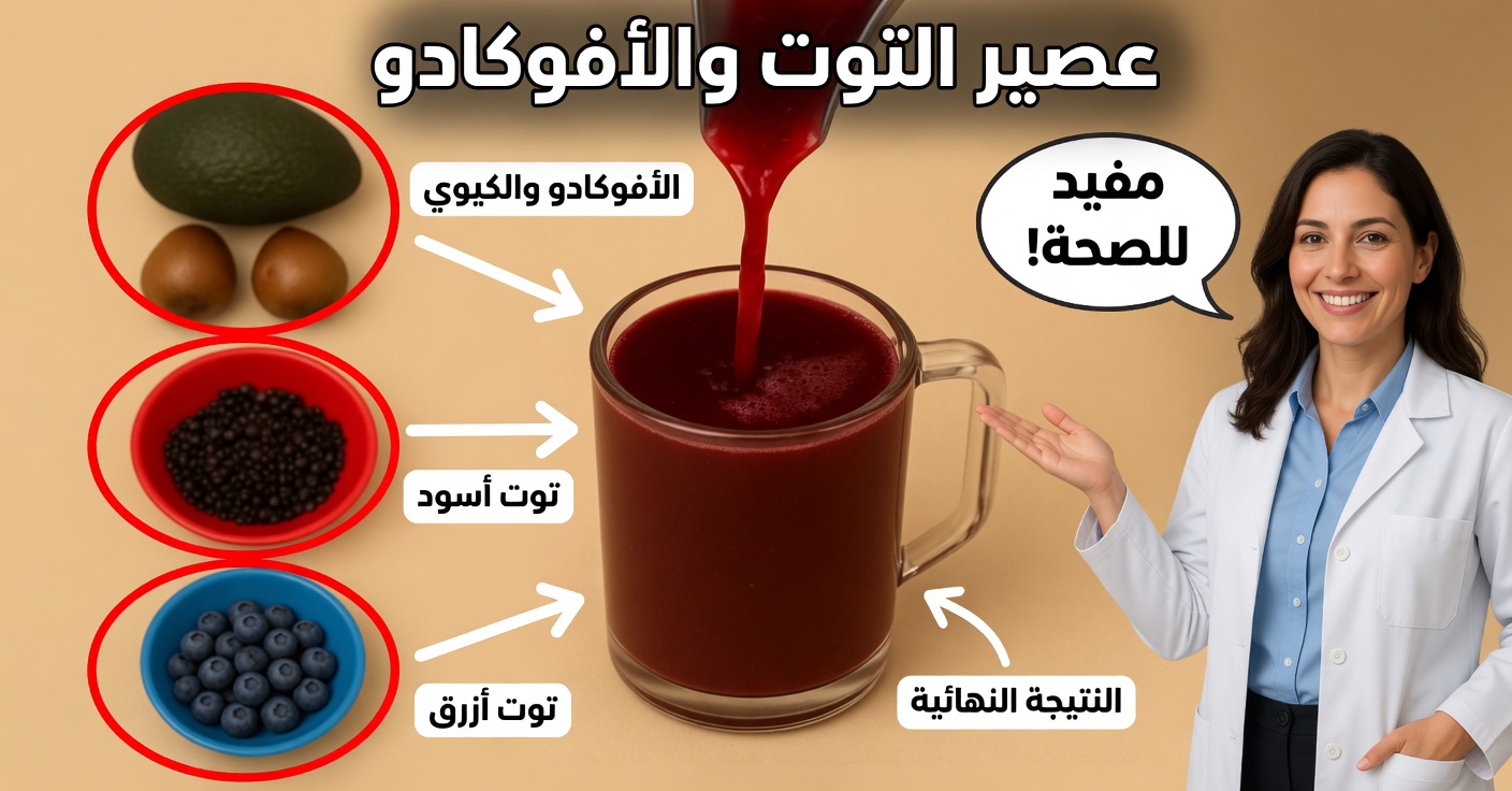 الأفوكادو والكركديه: الفوائد وطريقة تحضير العلاج الطبيعي