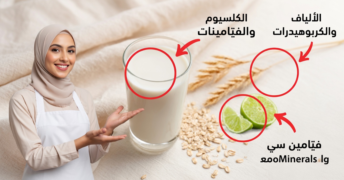 ماء الشوفان بالليمون: الفوائد والخصائص وطريقة التحضير