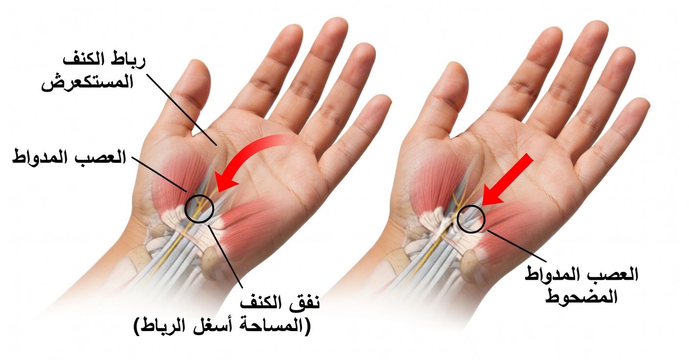 تخفيف متلازمة النفق الرسغي: علاجات طبيعية للتنميل في اليدين