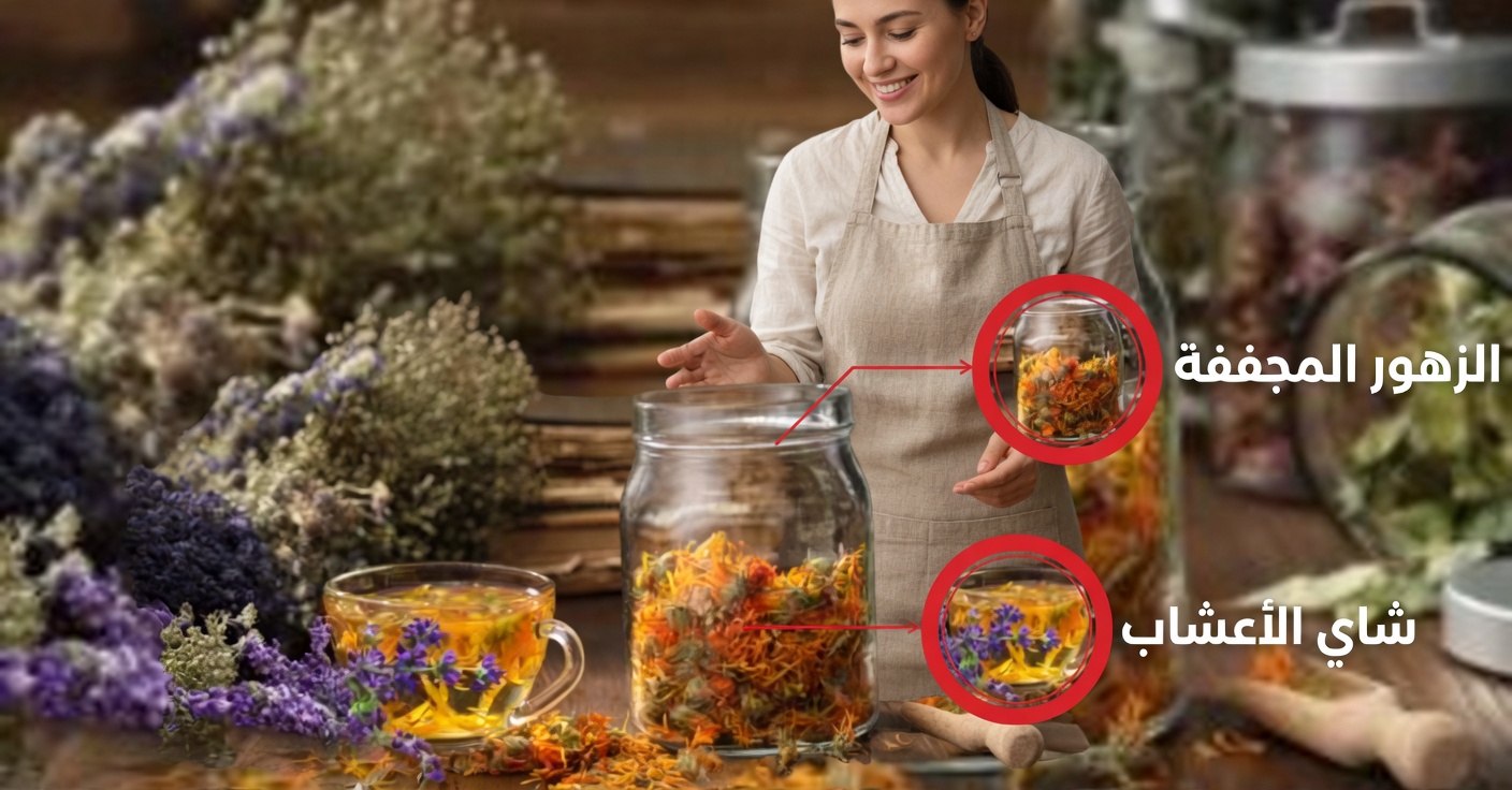 منقوعات لتحسين المزاج: راحة طبيعية تبعًا لمشاعرك