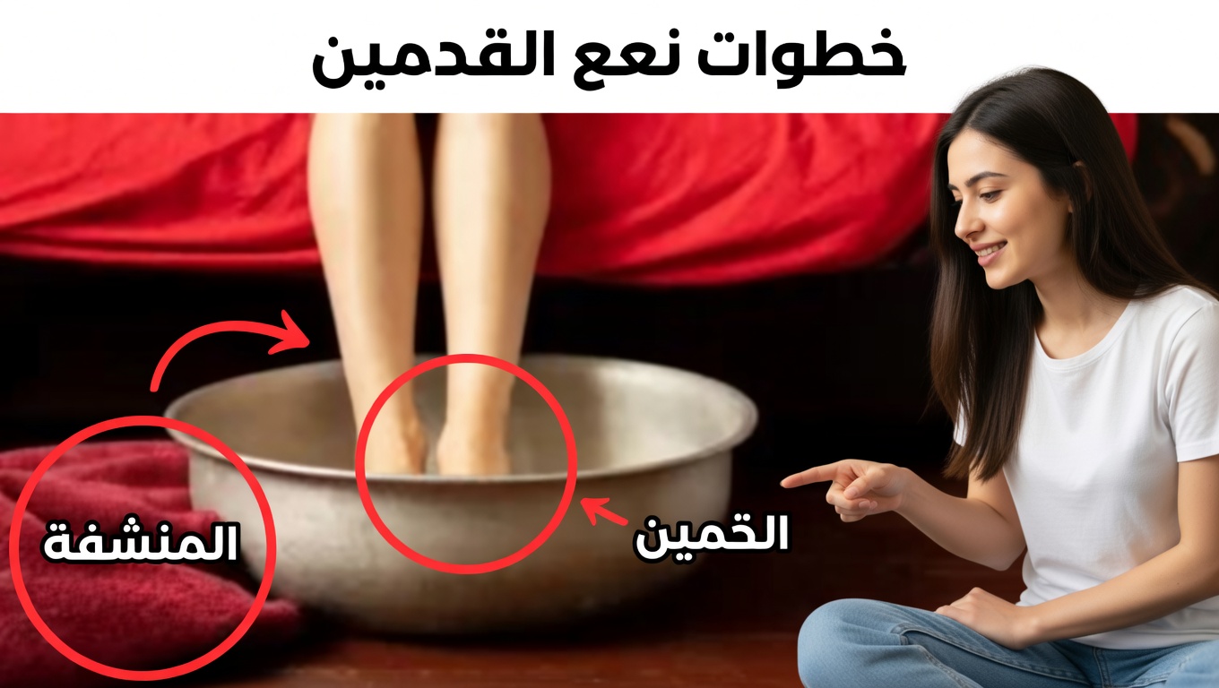 حمام القدمين بالخل: الفوائد والوصفة