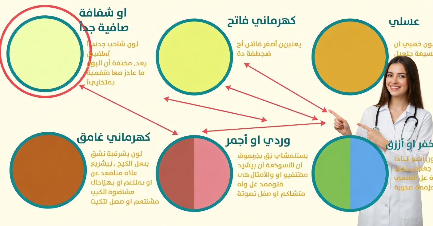 لون البول: ماذا يعني كل لون وكيف تعتني بنفسك