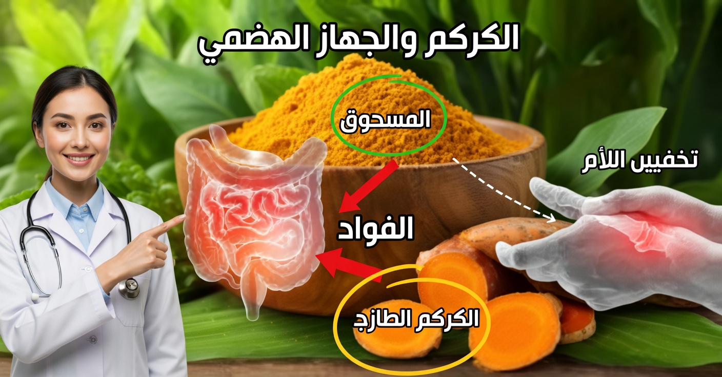 منقوع الأفوكادو والكركم والقرفة