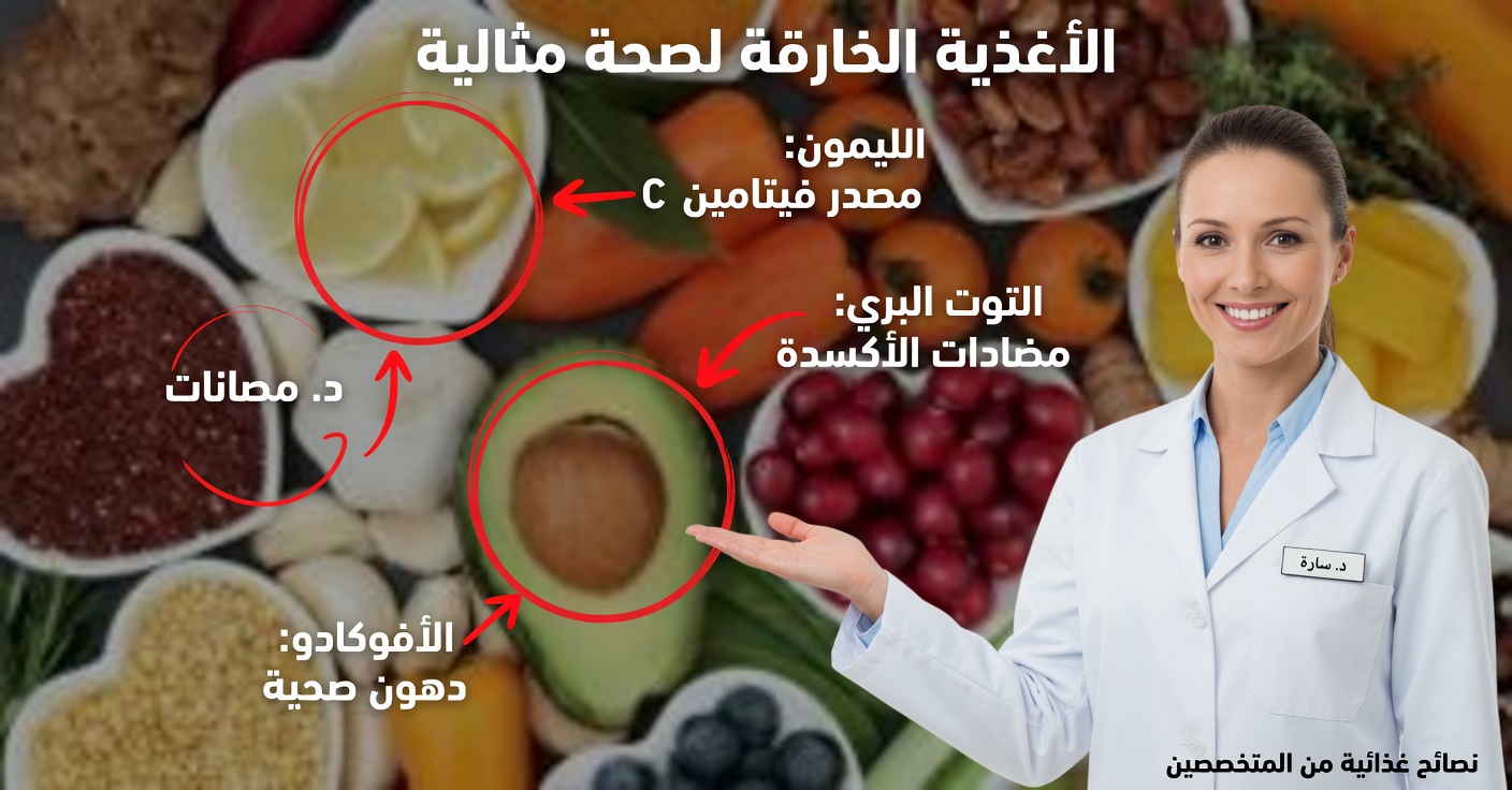 ٩ أطعمة تشفي أعضائك
