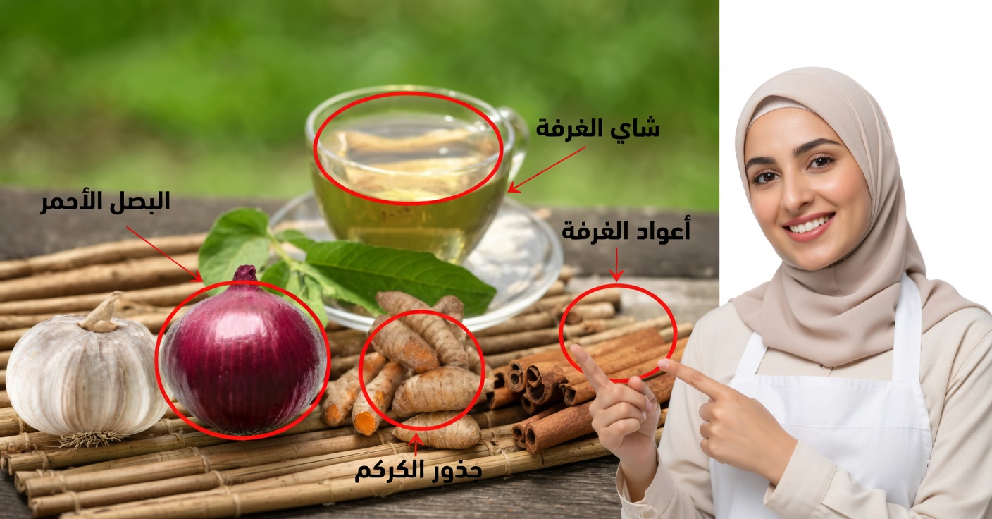 شاي طبيعي لتناوله على الريق وقبل النوم