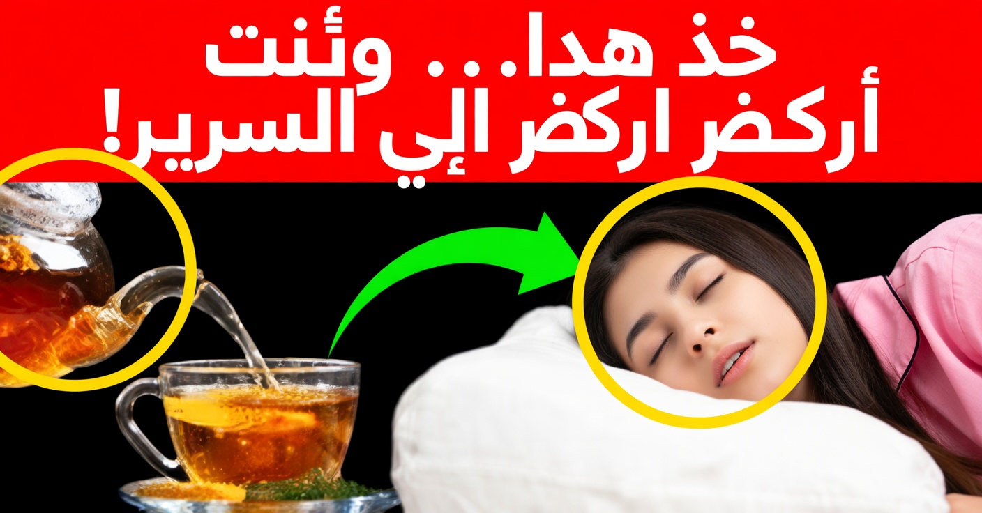 مشروب طبيعي للنوم بشكل أفضل