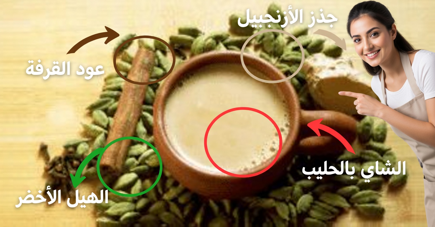 شاي القرنفل والهيل: منقوع قوي لمدة 7 أيام