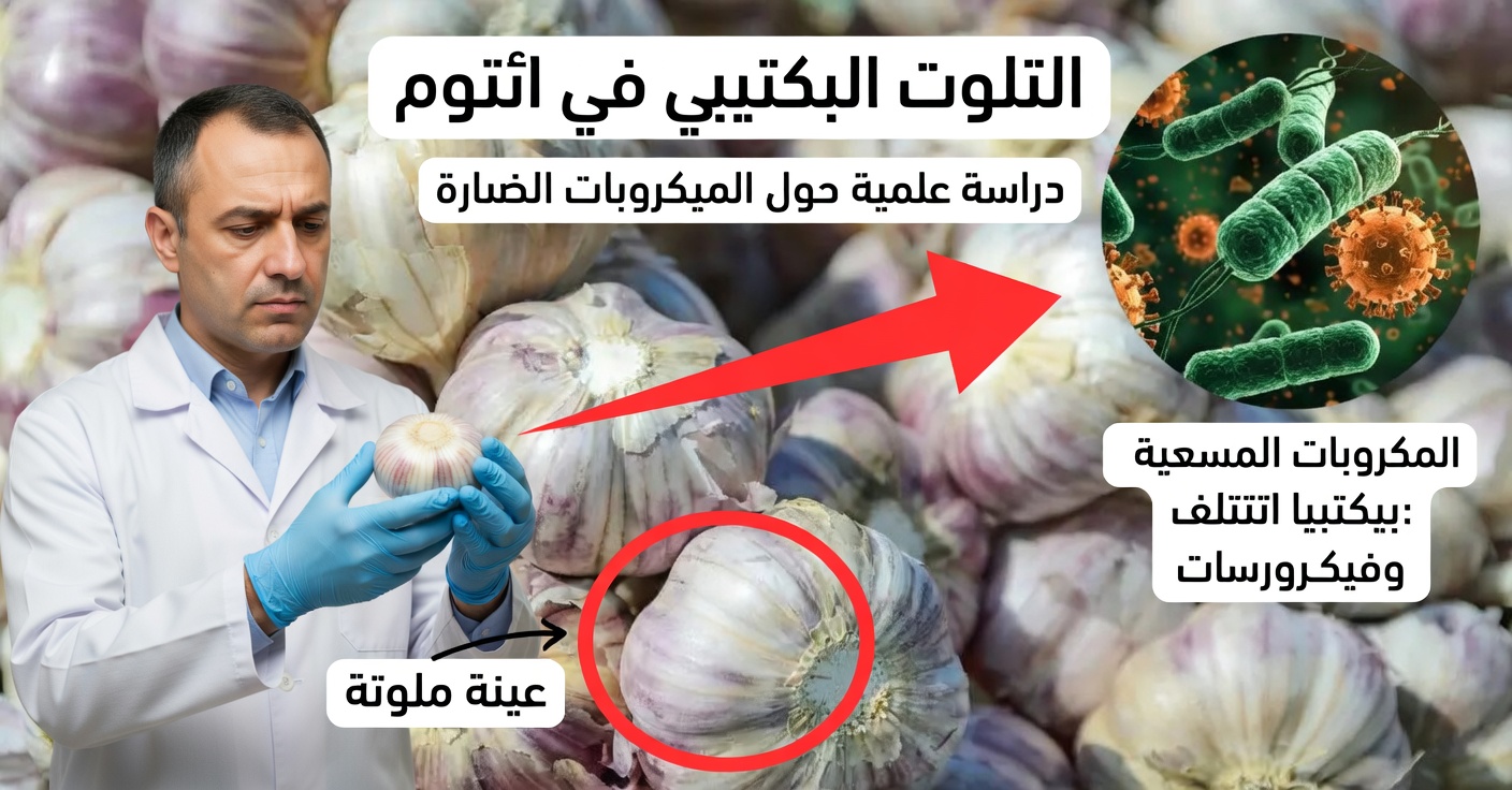 الثوم: مضاد حيوي طبيعي للبكتيريا والالتهابات