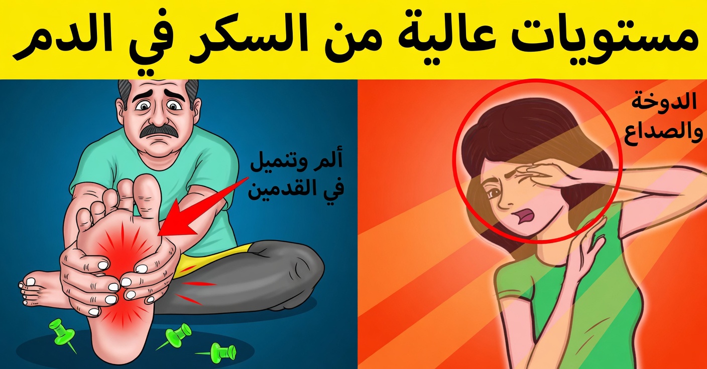 أعراض ارتفاع السكر في الدم والعلاجات الطبيعية للسيطرة عليه