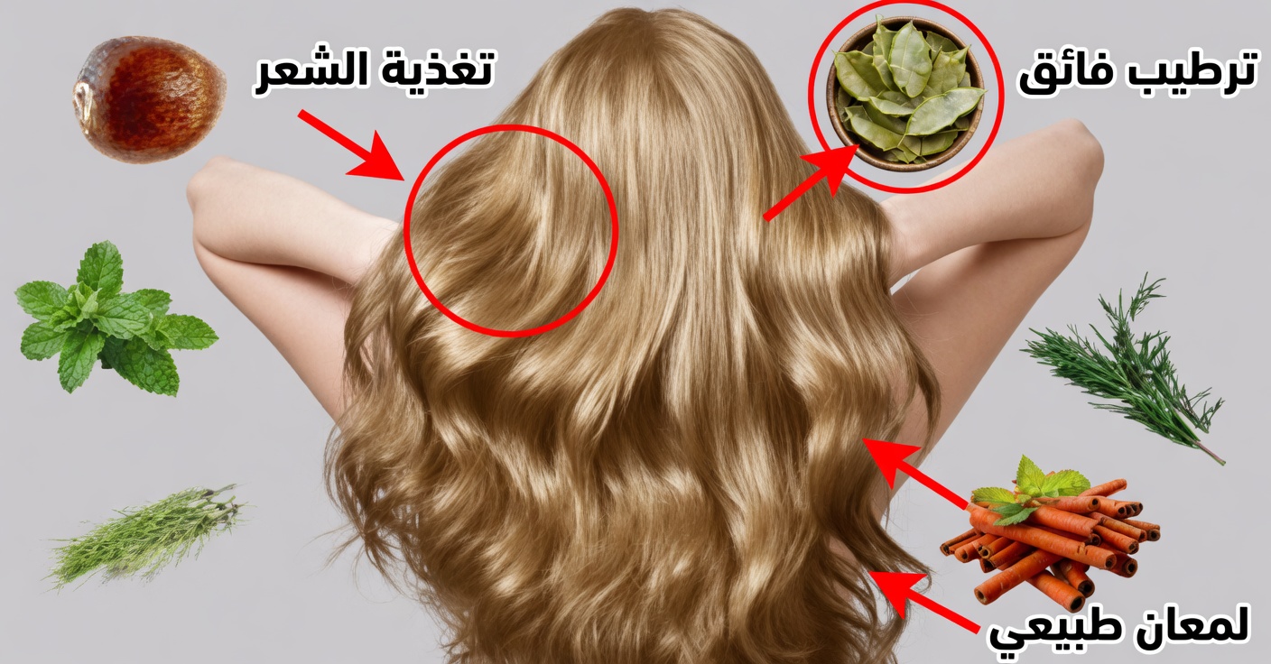 تقوية الشعر بشكل طبيعي باستخدام إكليل الجبل والنعناع