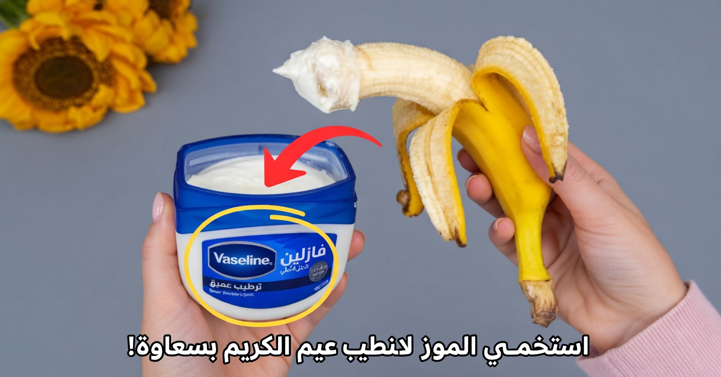 الفازلين والموز للتجاعيد والبقع: علاج مجدد للشباب